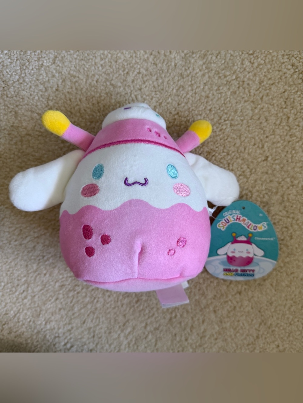 Cinnamoroll squishmallow 8 inch hello kitty & friends